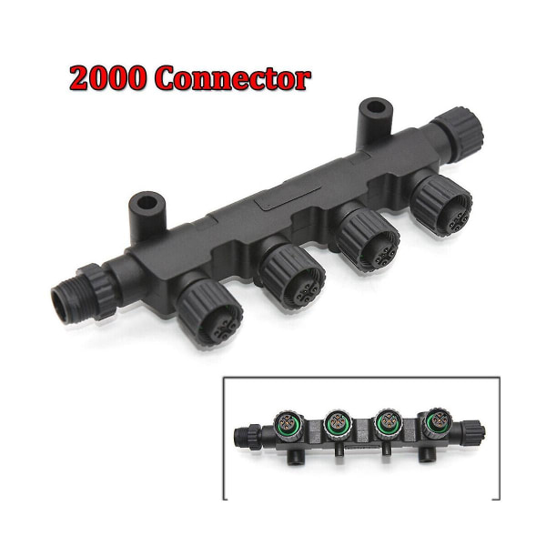 Nmea2000 4-ports Multiport T-kontakt Nmea 2000 Cx5005 Converters Collecter Black