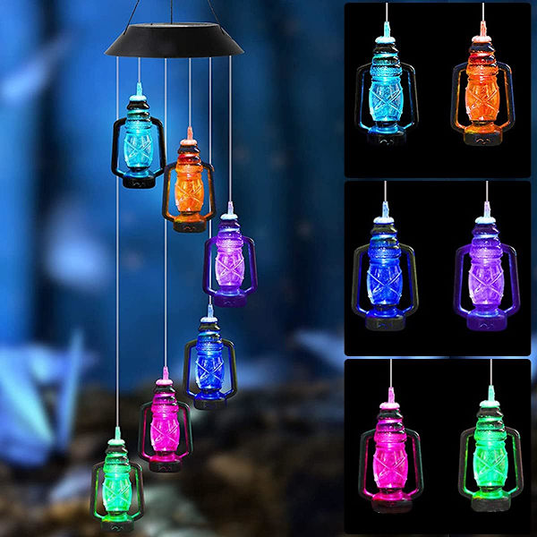 Solar Powered Firefly Lights Utomhus vattentät Solar Garden