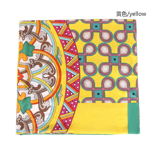 Comfort Dam Scarf Shawl 2022 Spring and Autumn Printing Casual Sun Protection ws874 Red 135*135