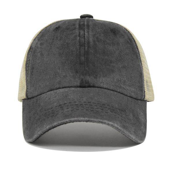 Enfärgad cap Peaked Cap Mesh Cap Solhatt Glänsande Cap Custom Logo Partihandel Cl7357RoseRed Adjustable