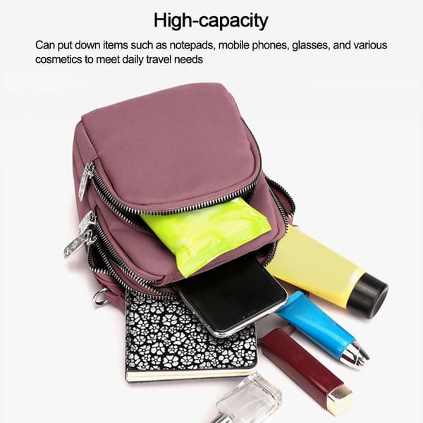 Håndtaske Crossbody Tasker VINRØD - lager wine red