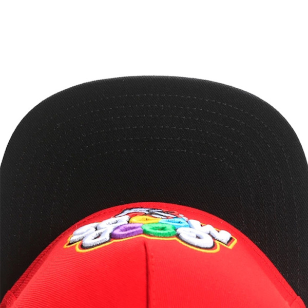 Hip hop cap med platt brätte Utomhussporter casual shade cap red