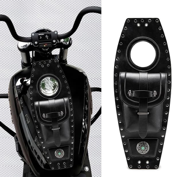 Brændstoftank panel bib cover pude front tilbehør