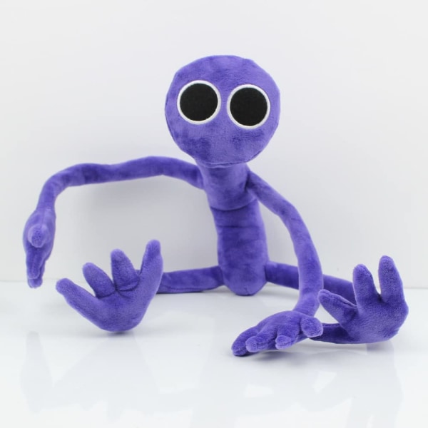 Purple Rainbow Friends Plush Toy, den bästa julklappen för barn (lila)