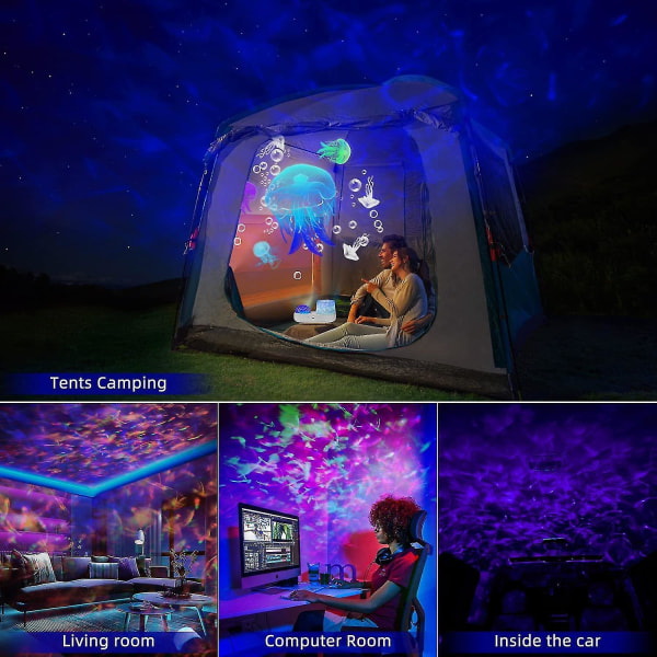 Star Projector Double Atmosphere Projection Ocean Lamp