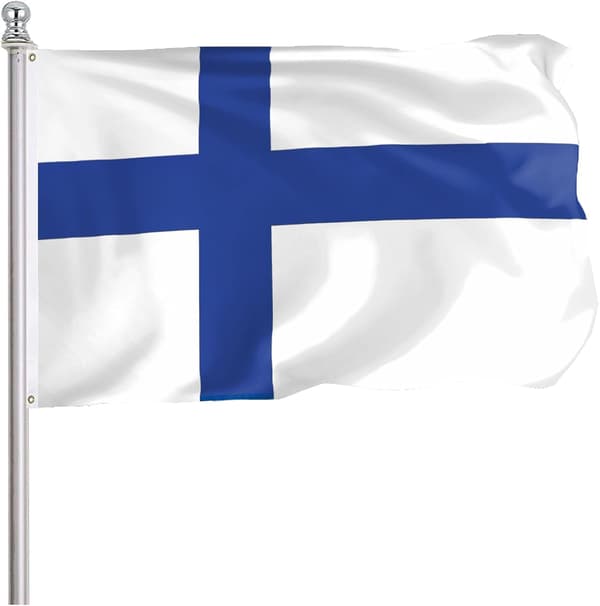 Finland Udendørs Flag