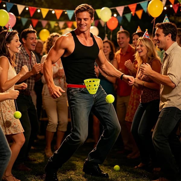 Swing Ball Game Set Roliga Party Skakande Aktiviteter