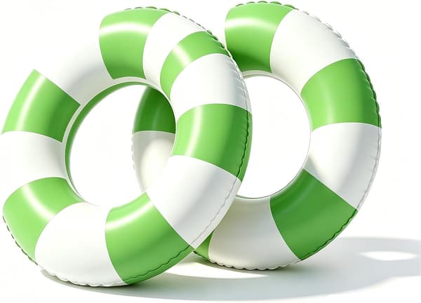 Oppusteligt poollegetøj til voksne og børn, til strand og pool, oppustelige gummibåde til poolfester, strand og voksne og børn