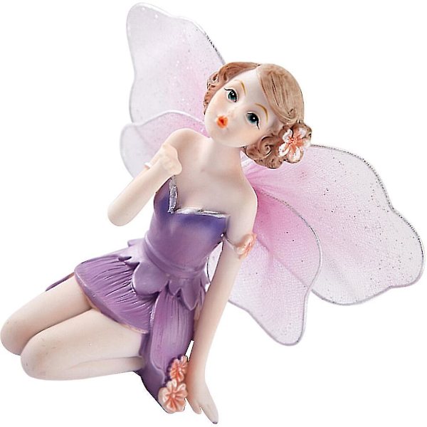 Fairy Staty Resin Craft Staty Hem Desktop Dekoration Bil Interiör utsmyckning