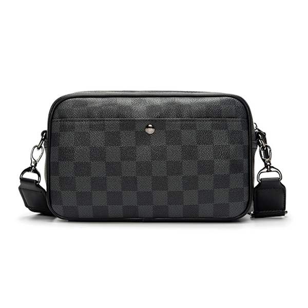 Herr Casual Rutig Crossbody-väska Messenger-väska Cross Body plånbok