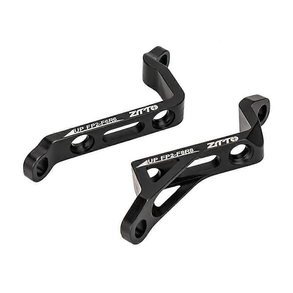 ZTTO Aluminium Legering Post til Flat Mount Skivebremse Adapter til Racer- og Mountainbikes Multicolor Style A