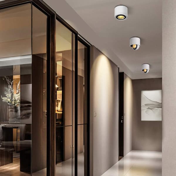 B 15W Loftlampe LED Spotlight Justerbar Spotlight Bar Industr