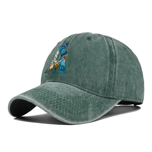 Personlig printed cap En keps med höjdpunkt i siden med cap Cap CP907B7armygreenWhite Adjustable