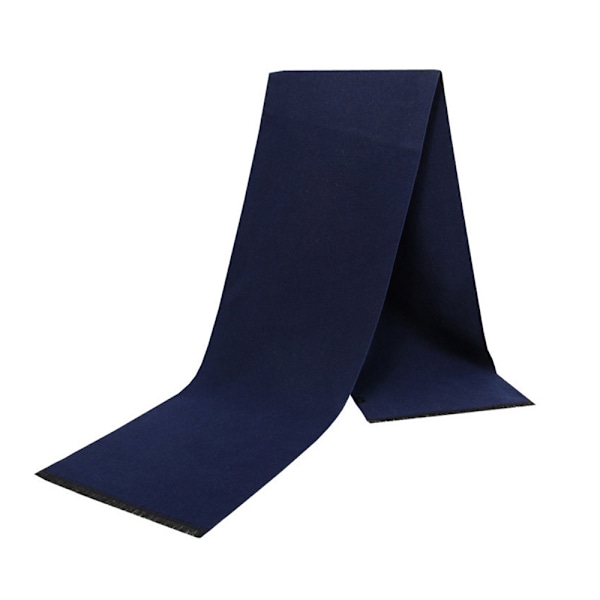 Halsduk Dam Vinterscarf Herr Merinoull Vinterhalsduk Herr navy blue