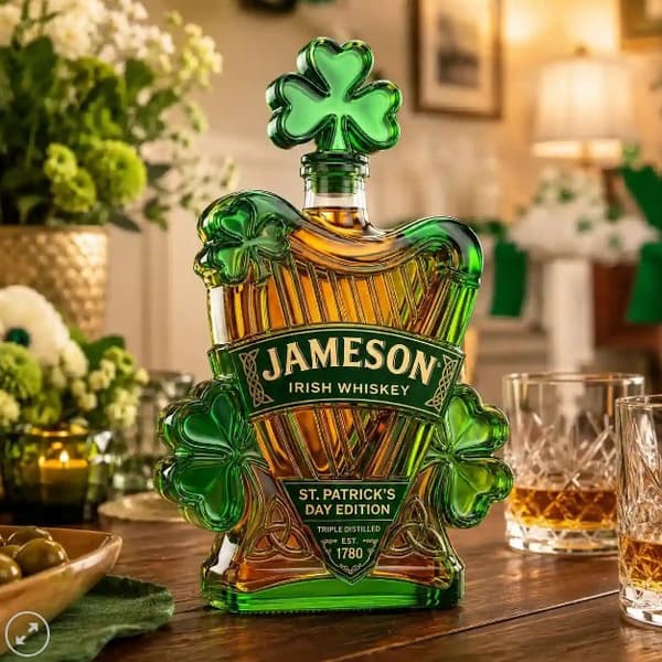 Jameson St. Patrick's Day Limited Edition Harpaformad Irländsk Whisky