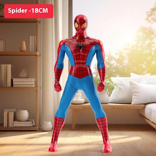 Marvel-figurer Superhjältefigurer 18cm 4-pack Avengers-figurer Marvel Leksak Titan Hero-serie