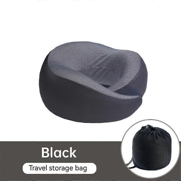 Flyhugz Nackkudde Flyhugz Resekudde Wander Plus Resekudde Black