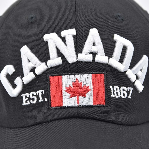 Vår- och sommarhatt Maple Leaf cap Canad par hattar Peaked Cap City utomhus solhatt Green Adjustable