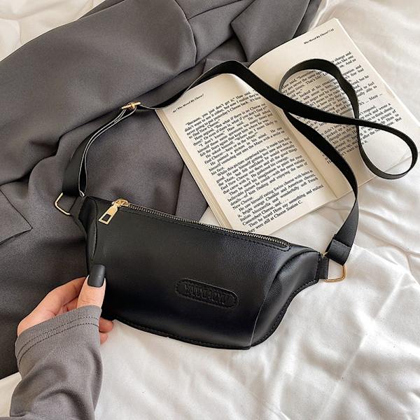 Midjebältesväska Fanny Pack SVART Black