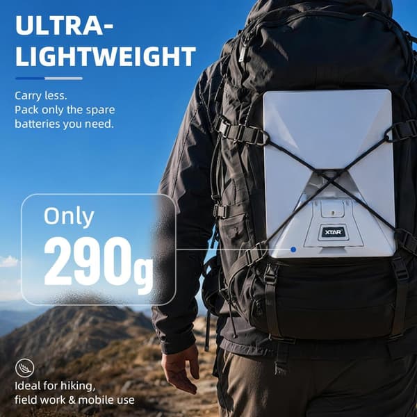 X6 Utskiftbar Batteristrømbase for Starlink Mini, Sammenleggbart Stativ, 18-25.2V Direkte DC-utgang, Bærbar Off-Grid Strømløsning for Bobil/Camping Uten Batteri