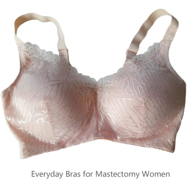 Women Everyday BH för Mastektomi Silikon Bröstprotes Bcup