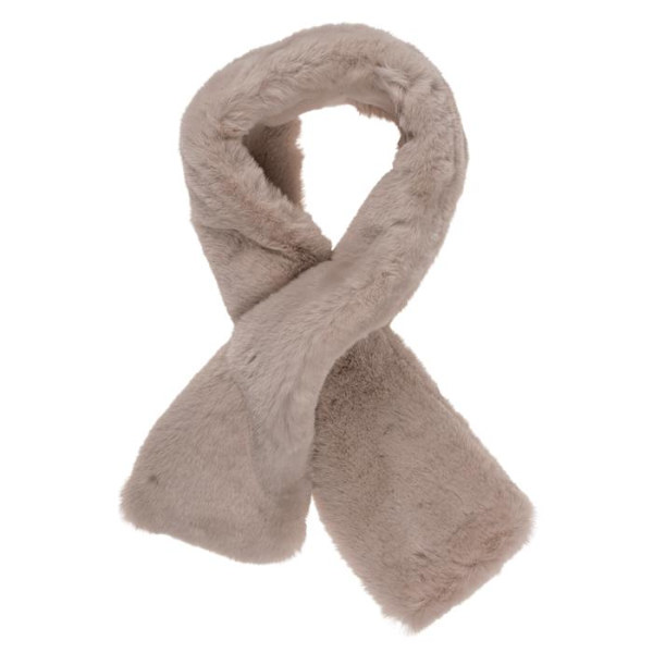 Fluffig Halsduk / Scarf - Välj färg beige