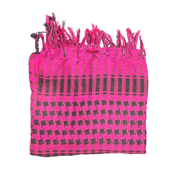 Palestinasjal vit  scarf  Palestina pink