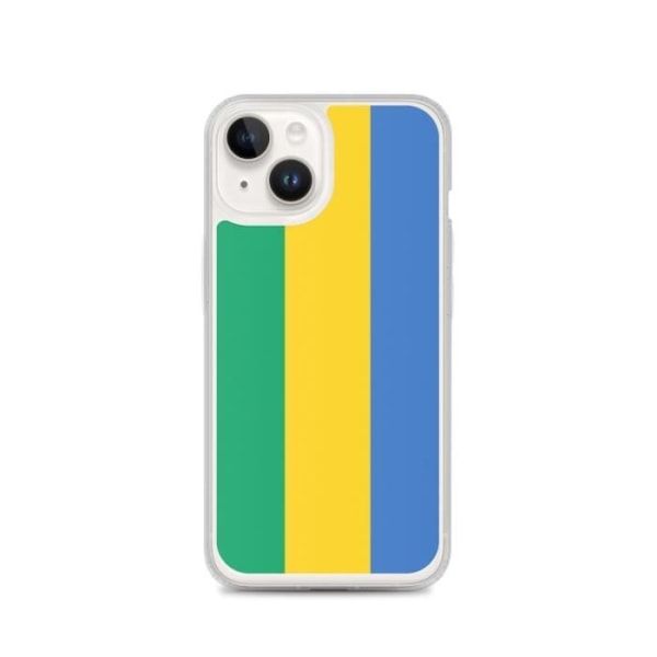 Gabon flag iPhone 14 -kotelo