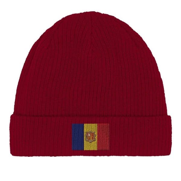 Bonnet Drapeau Andorra i Röd Röd