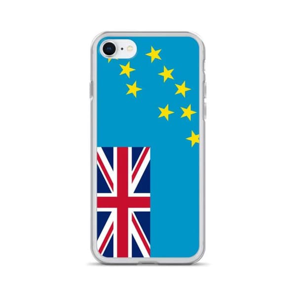 Mobilskal Flagga Tuvalu - iPhone 6 Plus Flerfärgad