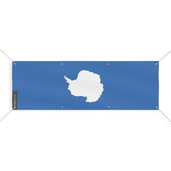 Etelämantereen lippulippu 8 silmukkaa 70x210 cm