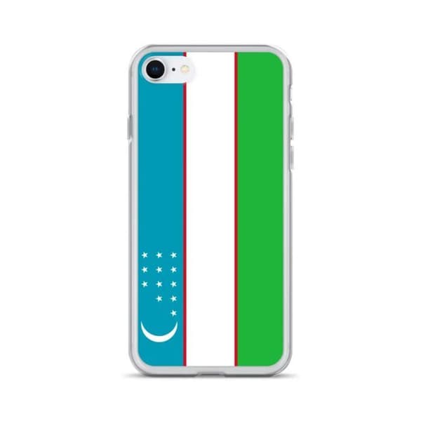 Coque Telefon Flag Usbekistan - iPhone 6 Plus Flerfärgad