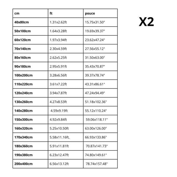 Togon lippu 6 silmukkaa 200x400cm polyesteriä
