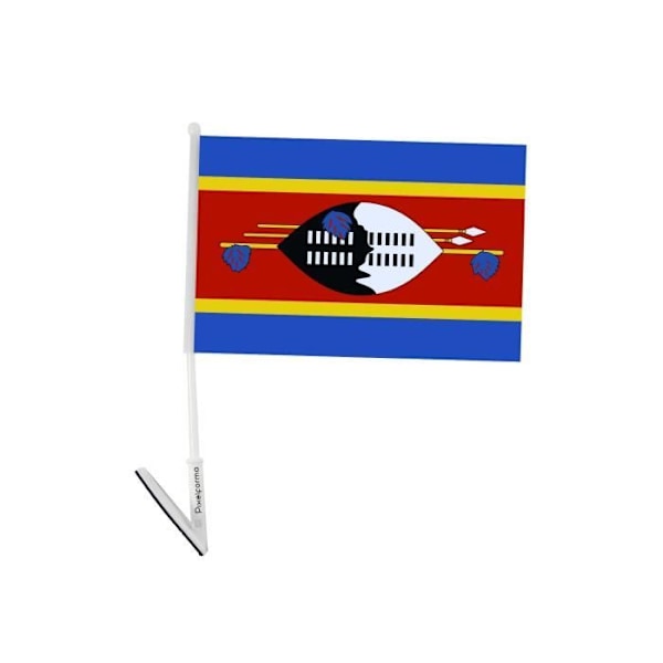 Självhäftande flagga av Eswatini 10 stycken 14x21cm