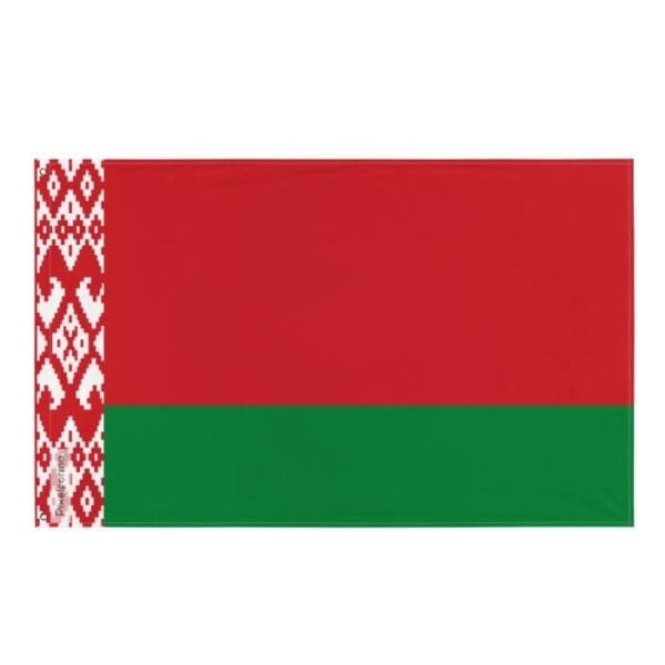 Hviderusland flag 96x144cm i polyester