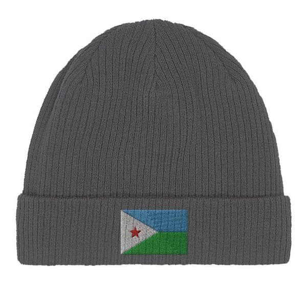 Grå Djibouti Flag Cap Grå
