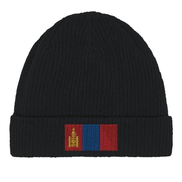 Mongolian Lippuviitta Musta Svart