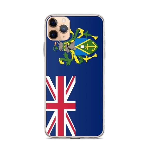 Pitcairnin Saarten Lippukuoret - iPhone 11 Pro Max Flerfärgad