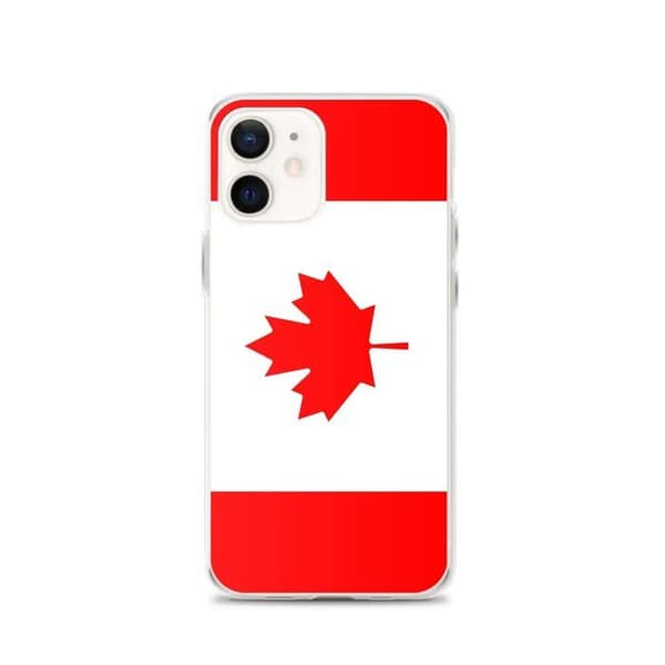 Coque telefon flag Canada - iPhone 12 Flerfärgad
