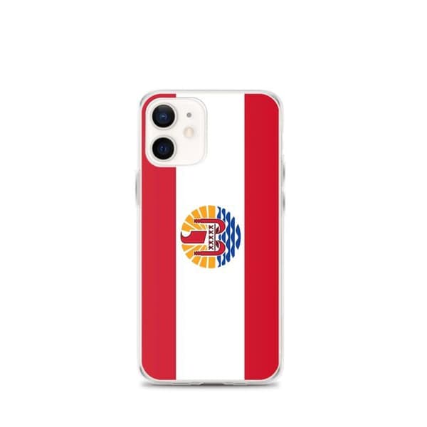 Coque Telefon Flag Polynesien - iPhone 12 mini Flerfärgad