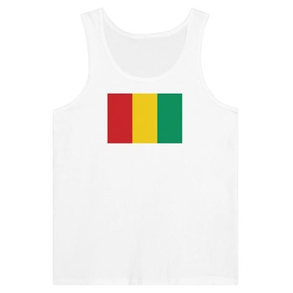 Guinea Flag Tank Top i Vit Vit M