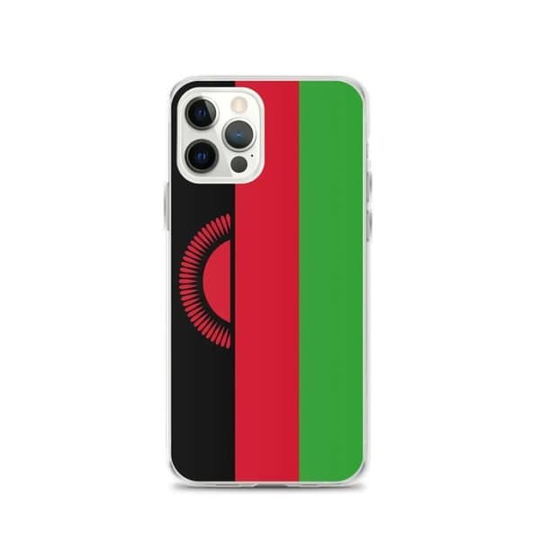 Malawi Flag Phone Case - iPhone 12 Pro Flerfärgad