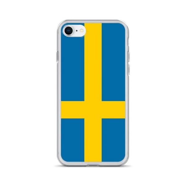 Mobilskal Sveriges flagga - iPhone 6 S Flerfärgad