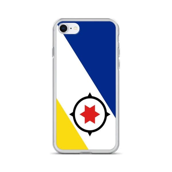 Coque iPhone - Bonaire - Drapeau - Souple - Multicolore - Compatibel iPhone 6S Plus Flerfärgad