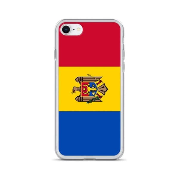 Moldova Flag Telefon Case - iPhone 6S Plus Flerfärgad