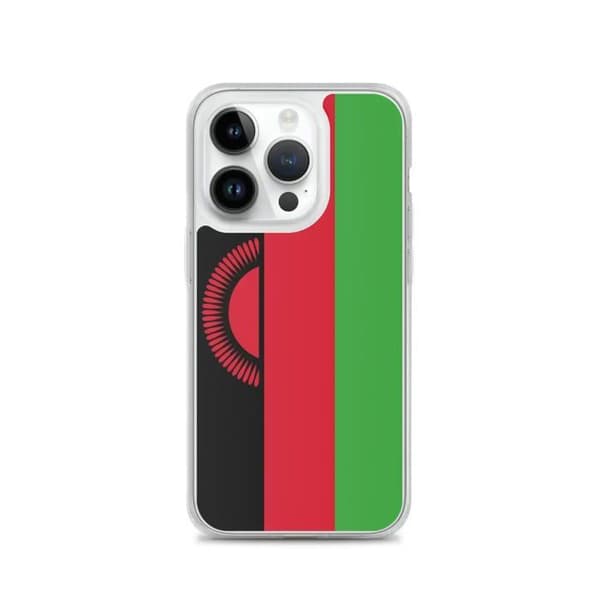 Malawi Flag Case for iPhone 14 Pro Flerfärgad
