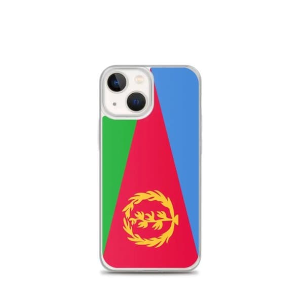 Mobilskal Flagga Eritrea - iPhone 13 mini Flerfärgad