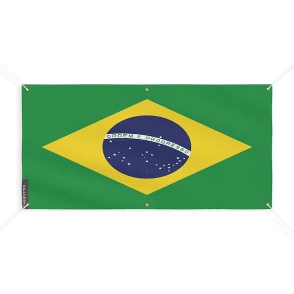 Brasilian lippu 6 silmukkaa 140x280cm polyesteriä