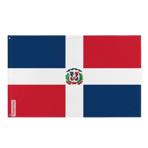 Dominikanske Republik flag 120x180cm i polyester