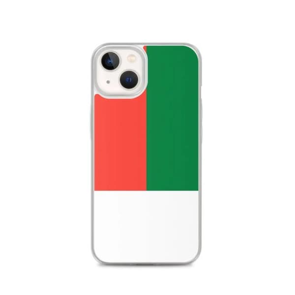 Mobilskal Flagga Madagaskar - iPhone 13 Flerfärgad